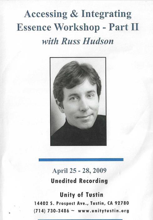 Accessing & Integrating Essence Workshop Part II 11-Disc AUDIO CD Russ Hudson