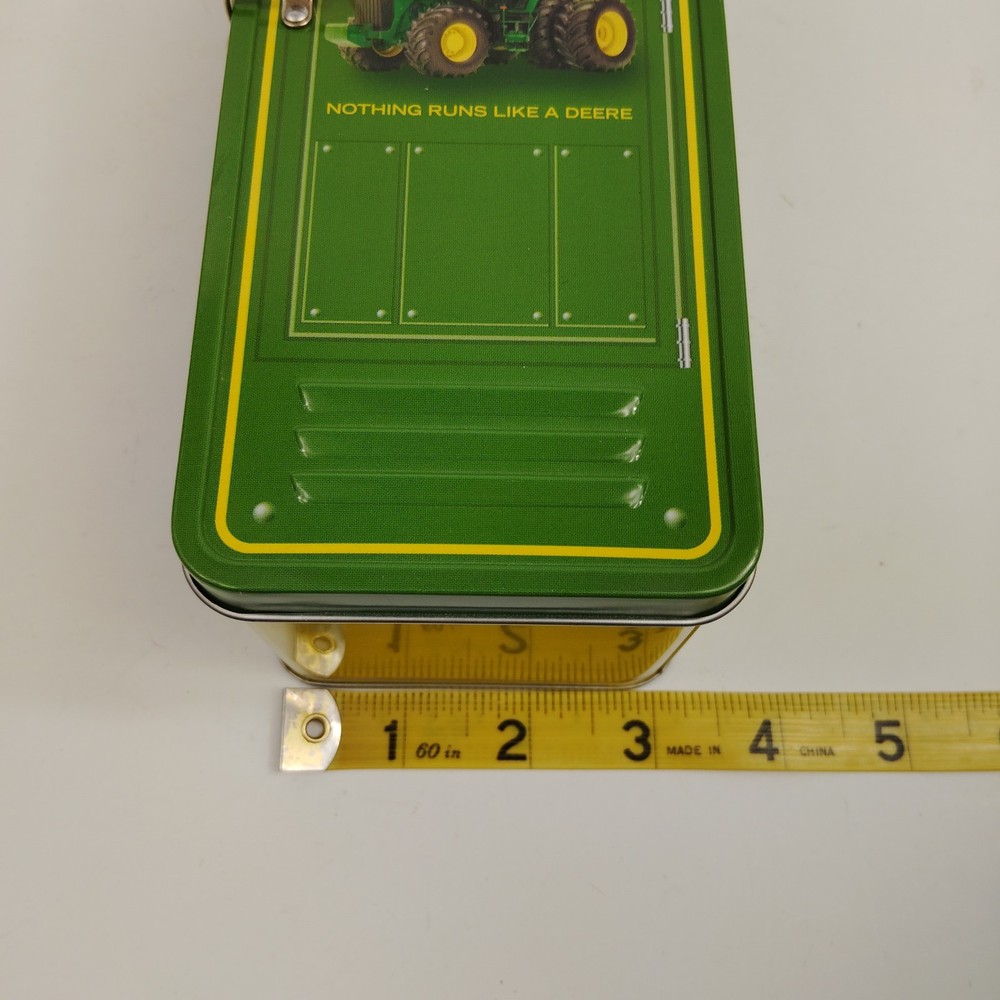 John Deere Metal Tin Locker