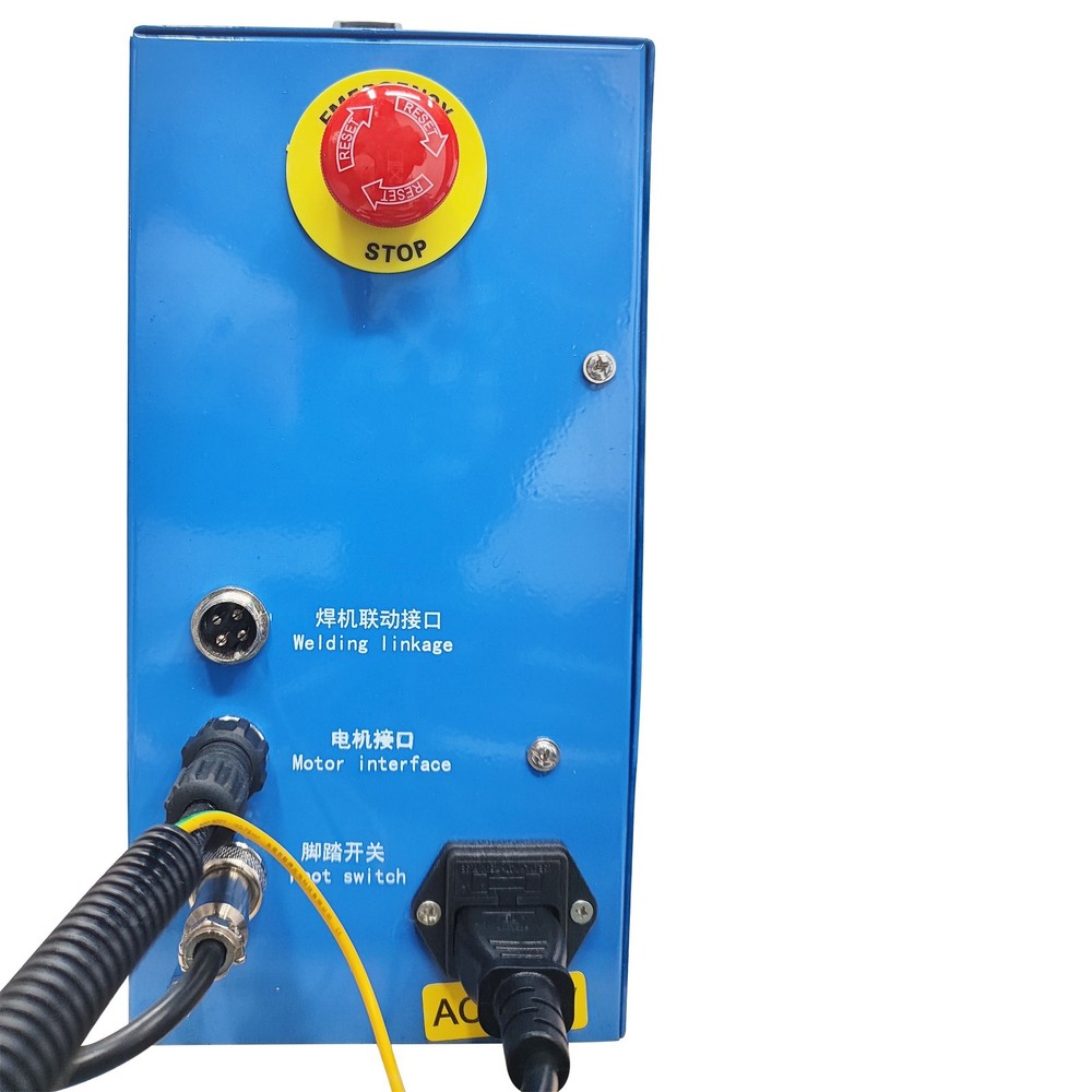 300KG Welding Turning Roller 110V Press Wheel Type Welding Positioner Support