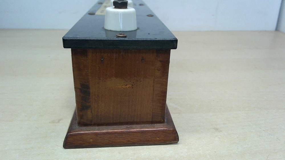 Vintage MEGOHMS Electrical Resistance Box Steampunk