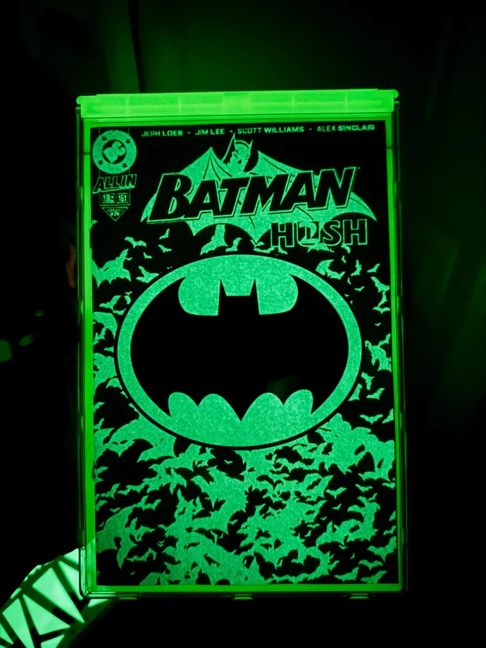 10 Glow-in-the-Dark Comic Capsule Modern Comic Storage Case Comic Book Protector