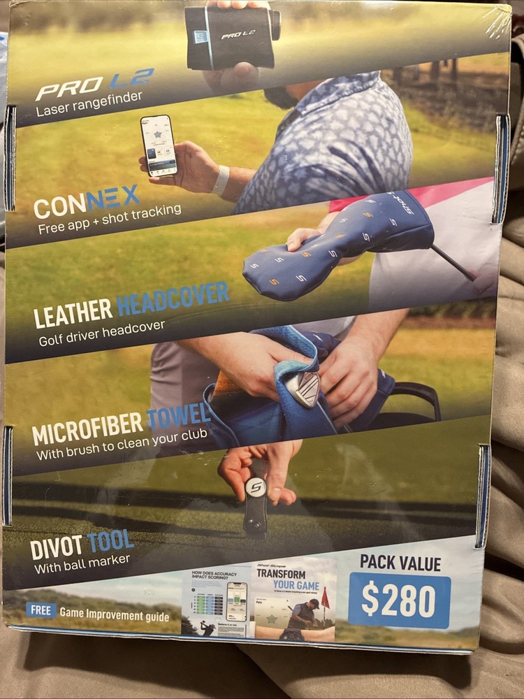Shot Scope Ultimate Golf Pack Everything You Need In Box