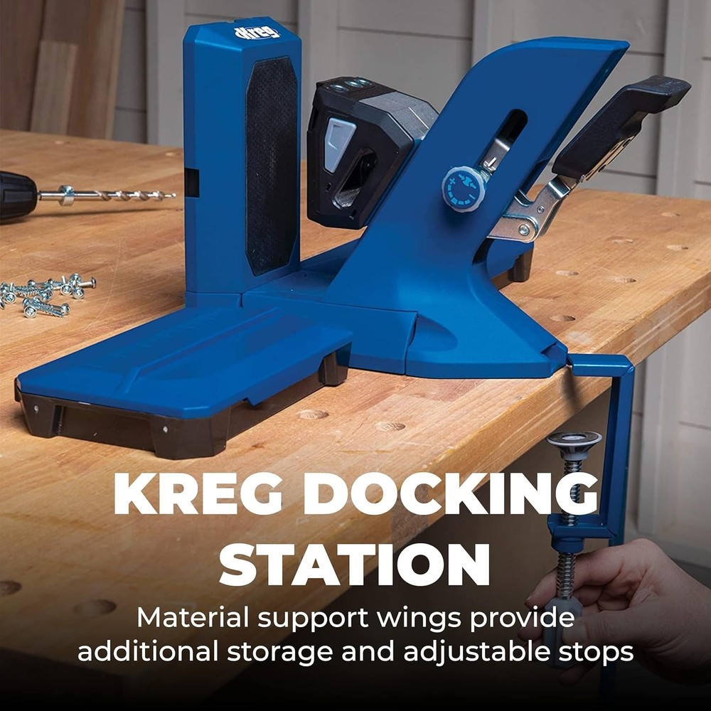 Tool KPHJ720PRO Pocket-Hole Jig 720PRO - Easy Clamping & Adjusting - Includes...