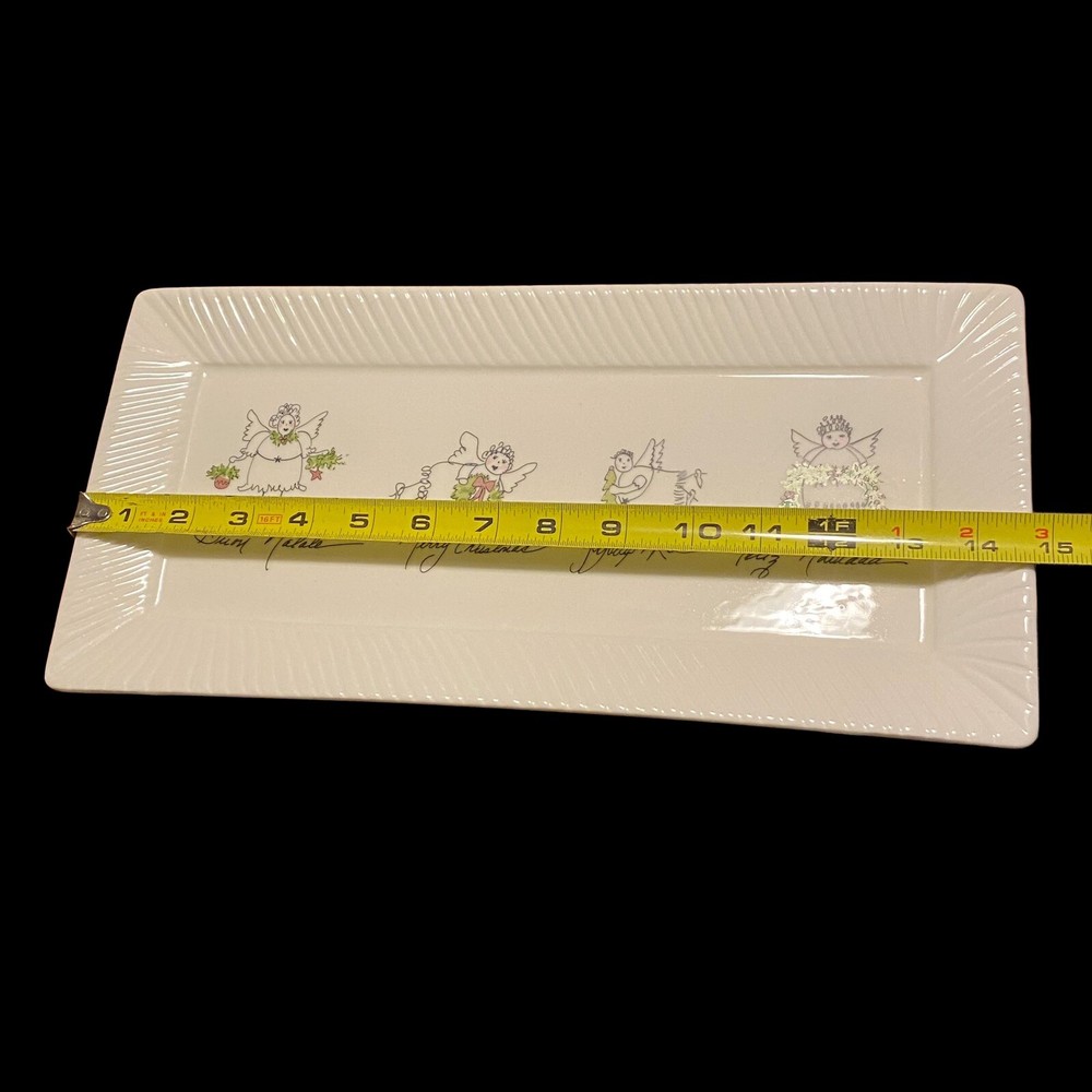 Foreside Merry Christmas Serving Tray Platter