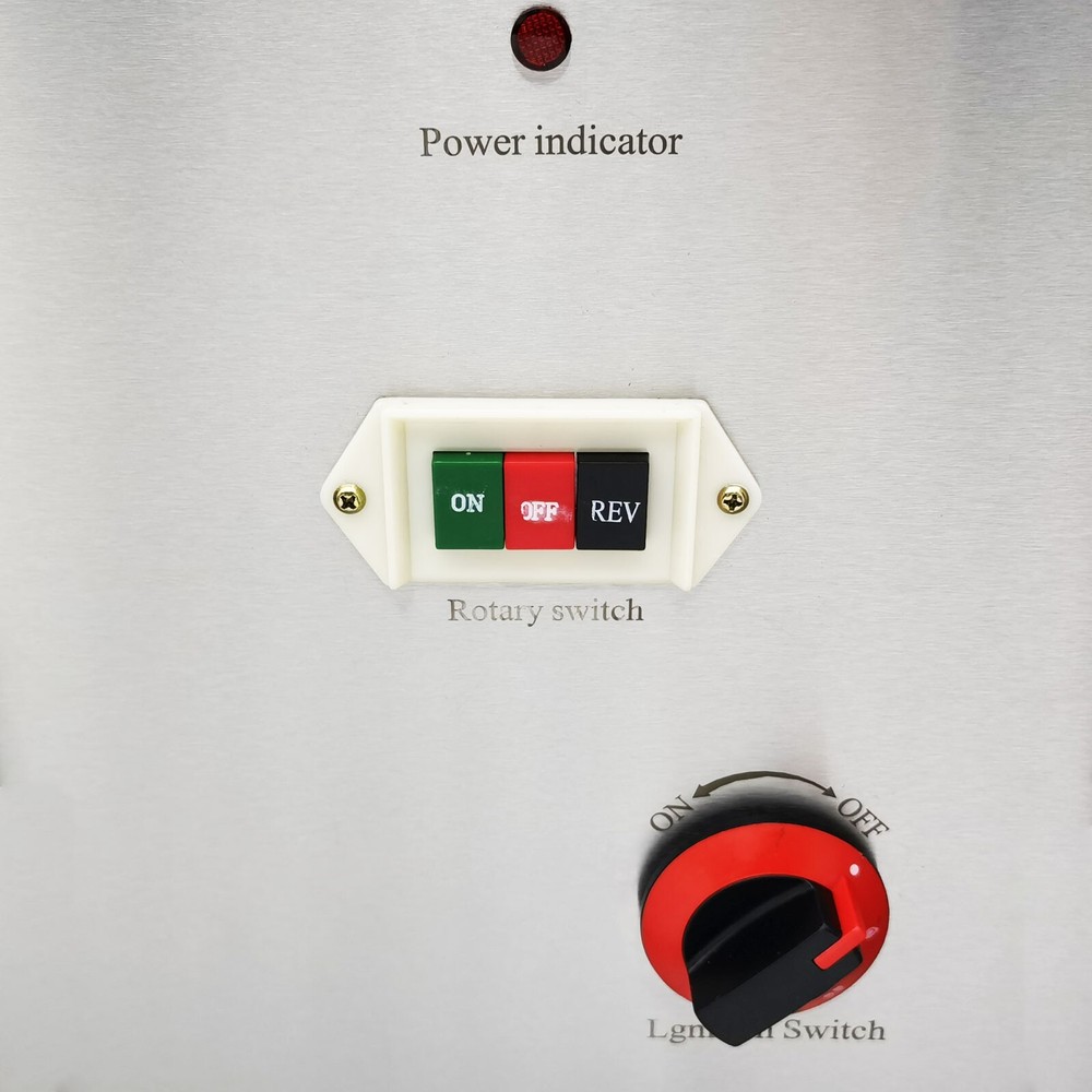 110LBS Full-Automatic Coffee Roaster Nuts Bean Roasting Machine Stainless 220V