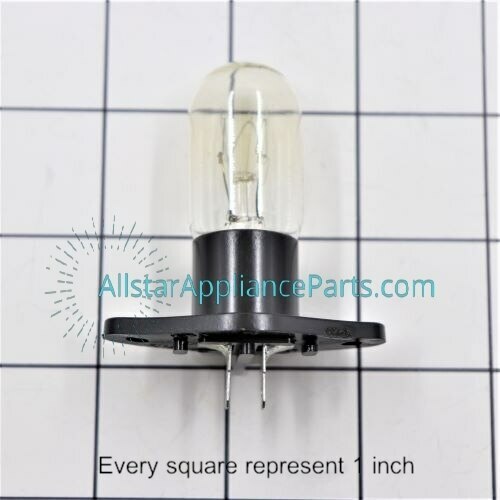 Whirlpool Microwave Lamp, Baseless W10830462