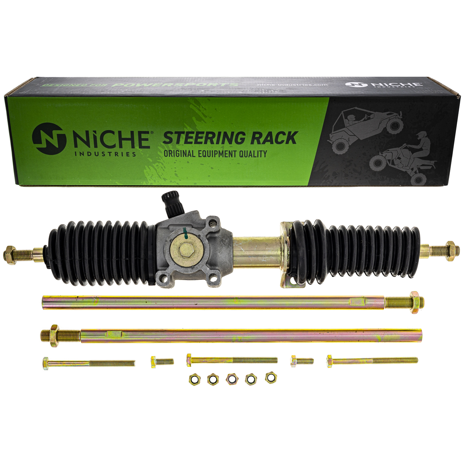 NICHE Steering Gear Box Rack & Pinion for Polaris RZR XP 4 1000 1823984 2014 UTV