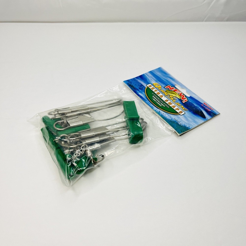 (2pk) Extra Stainless Steel Snaps For Fish Stringer. Keeps Fish Alive