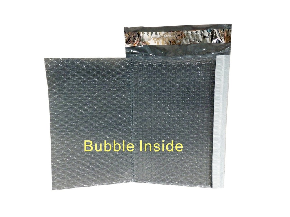 PolycyberUSA 250 pcs #0 Poly Bubble Envelopes Mailers (Inner 6x9)