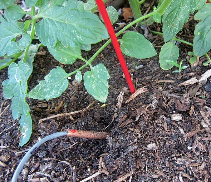 SR-1S Automatic Solar Powered Watering System Straight Valve