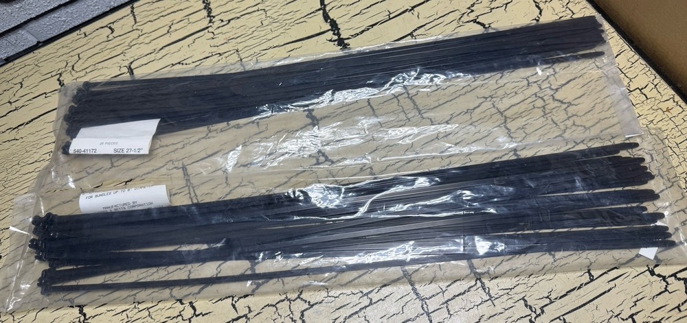 Thomas Betts Y-RAP C-lashed Cable Supports 540-42272 50pc Size 27.5" 8" Bundle