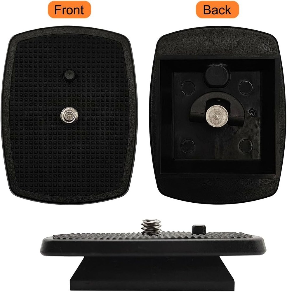 2-Pack 42mm Tripod Quick Release Plates for Promaster & Hakuba Compatibility