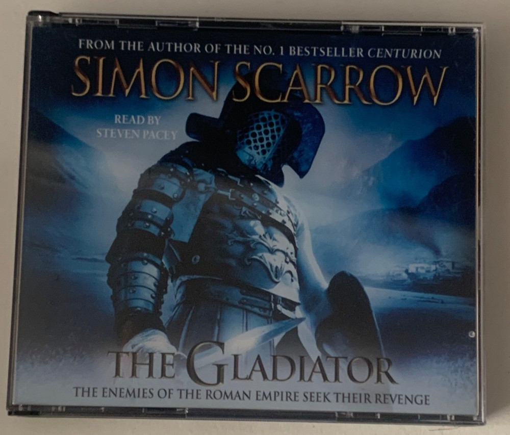 4 CD AUDIO BOOK - THE GLADIATOR - Simon Scarrow   [Abridged]