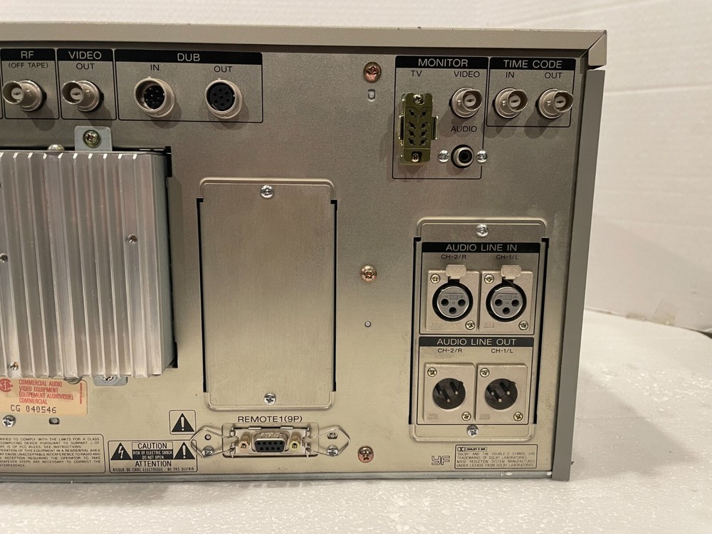 SONY VO-9850 U-MATIC SP