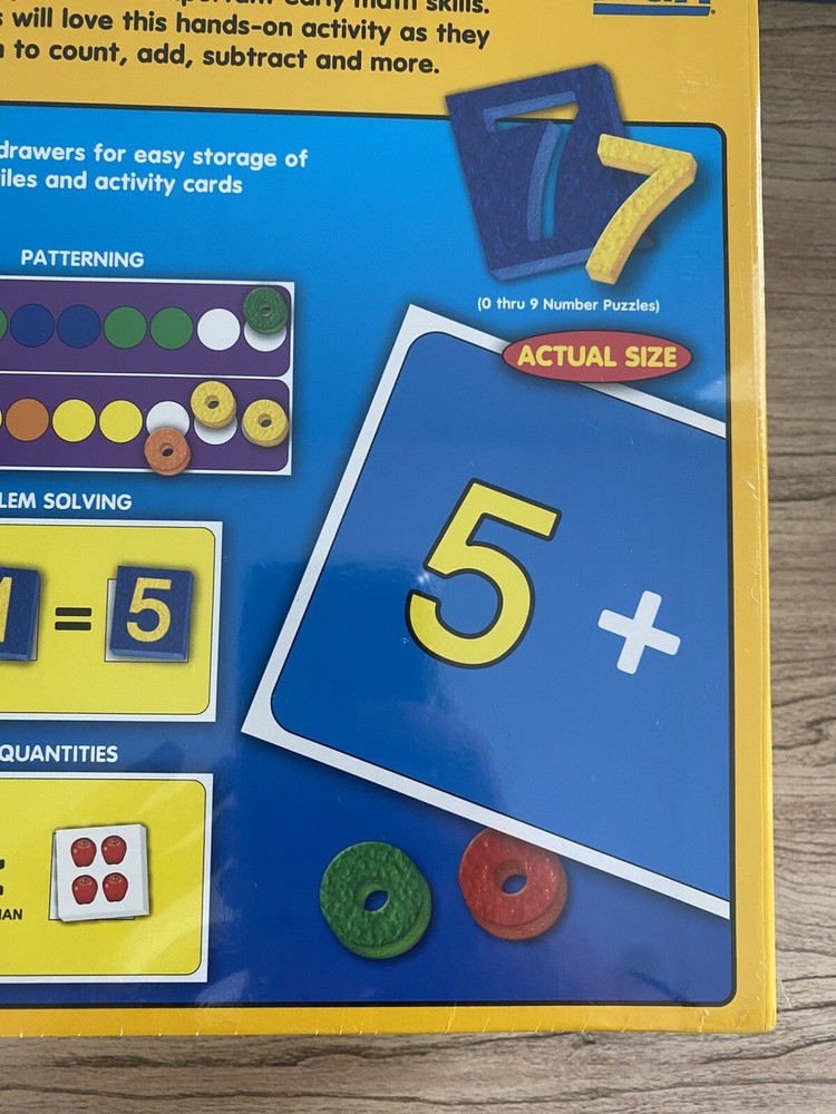 Lauri Early Learning Math Discovery Kit Count Add Subtract Compare Patterns NEW