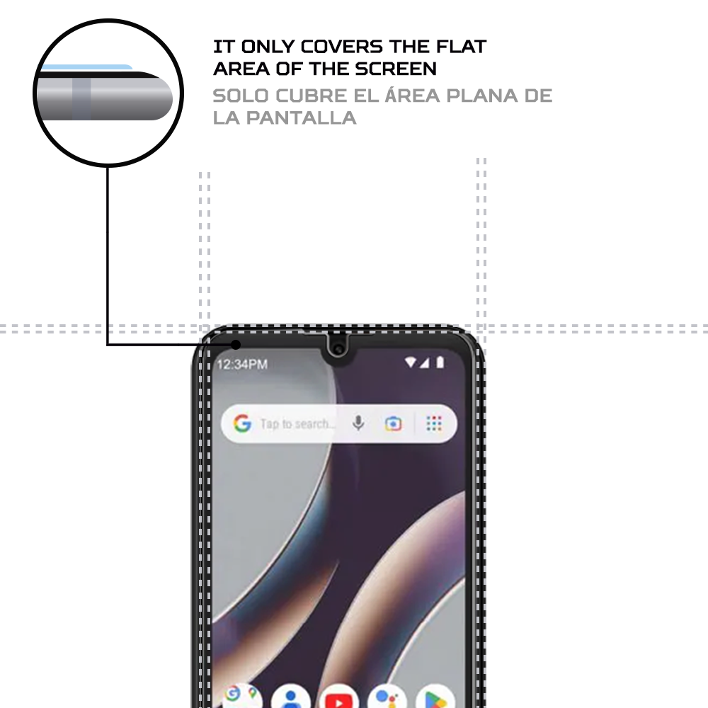 ANTISHOCK Screen protector for BLU G33