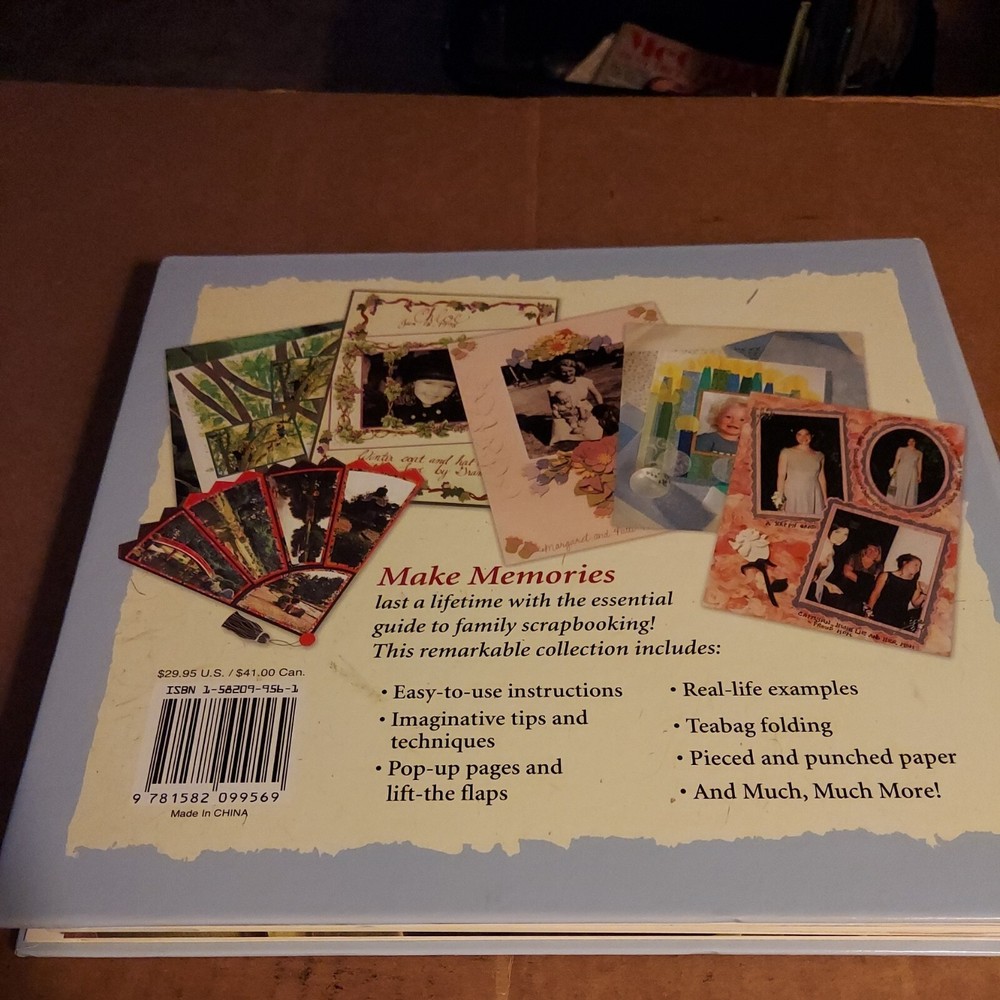 2000, "Memory Makers Scrapbook Collection", Complete Guide To Making Memories