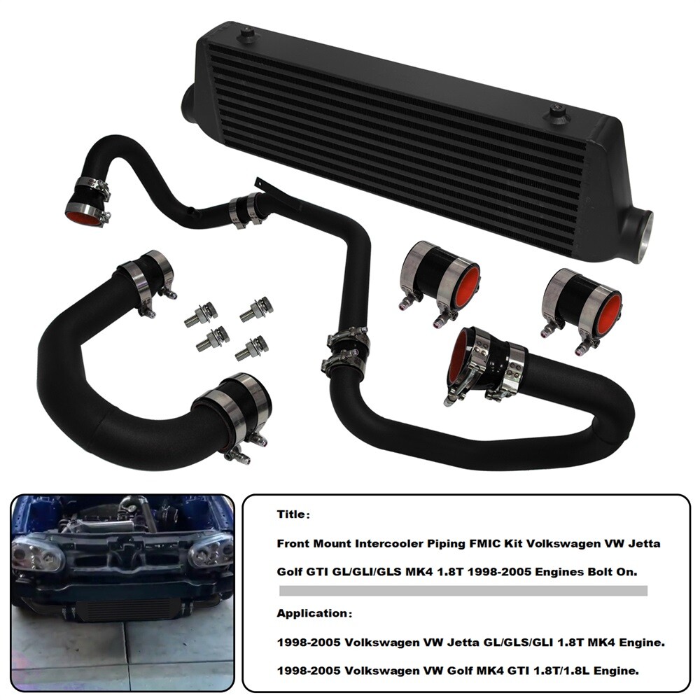 For VW Jetta Golf GTI GL GLI GLS MK4 1.8T 1998-2005 Intercooler Kit Piping Kit