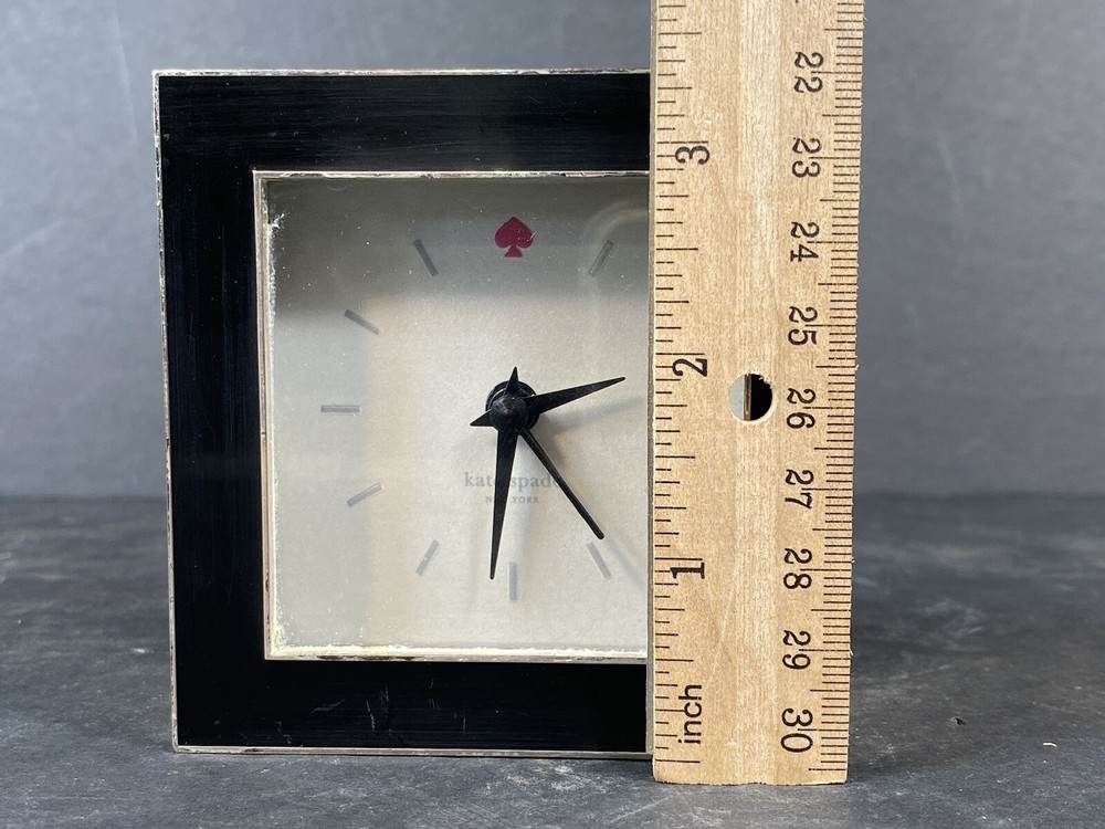 KATE SPADE Square Desk Clock