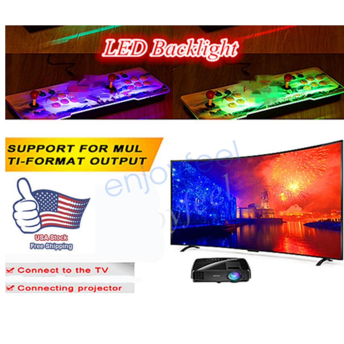 2026 NEW 3D Pandora Box 26800 Retro Video Game Double Stick Home Arcade Consoles