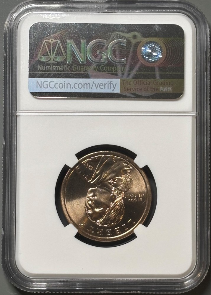 2022 D Ely S. Parker Native American Dollar NGC MS67