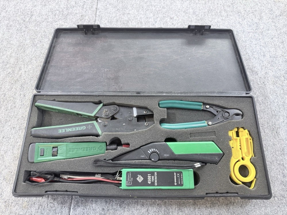 Greenlee Data Tool Set with Case