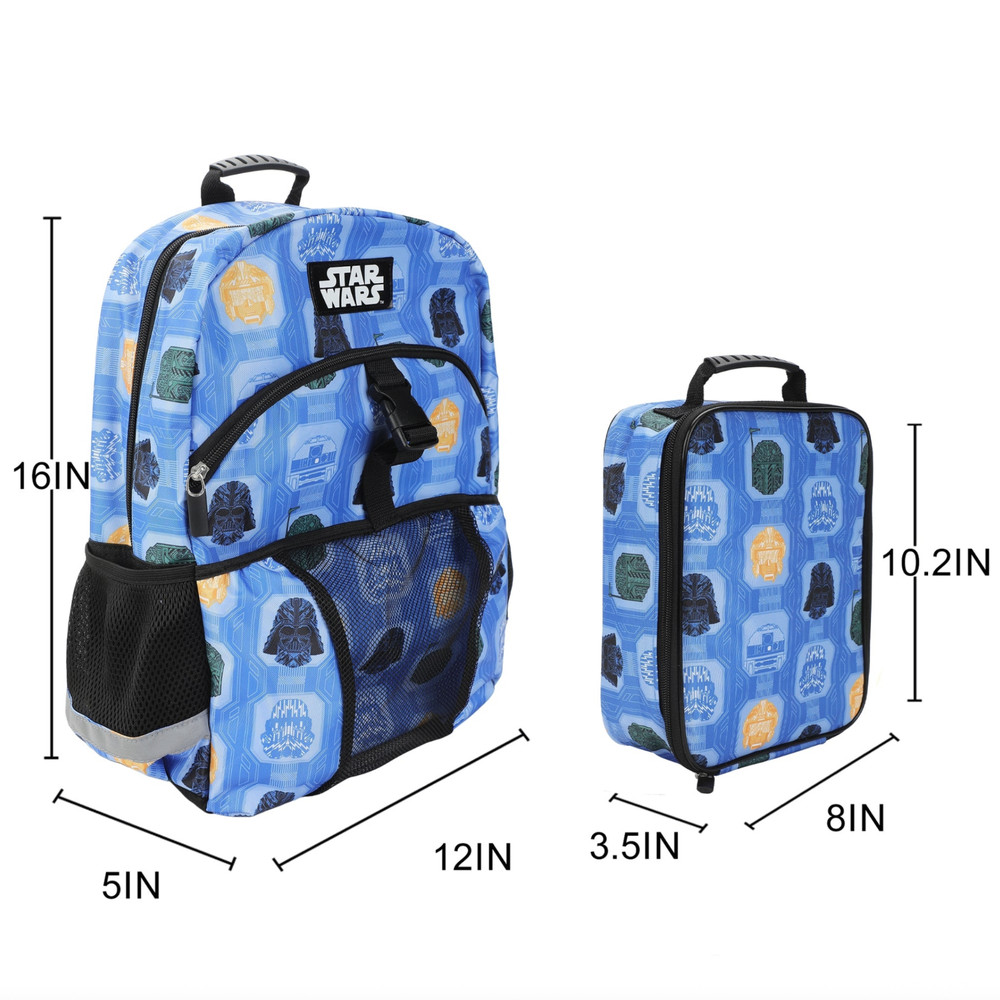 Star Wars The Dark Side Backpack and Lunch Box Set