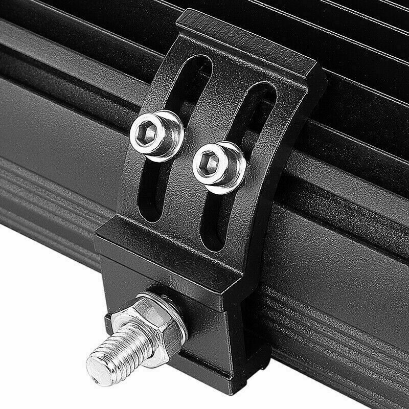 2x LED Work Light Bar Mounting Brackets Universal Mounting Base Slide Bracket US