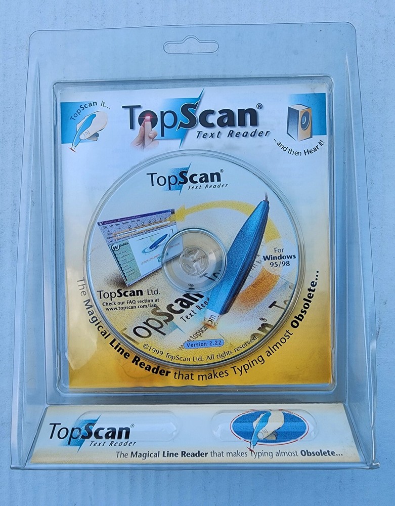 Top Scan Text Reader/Line Reader