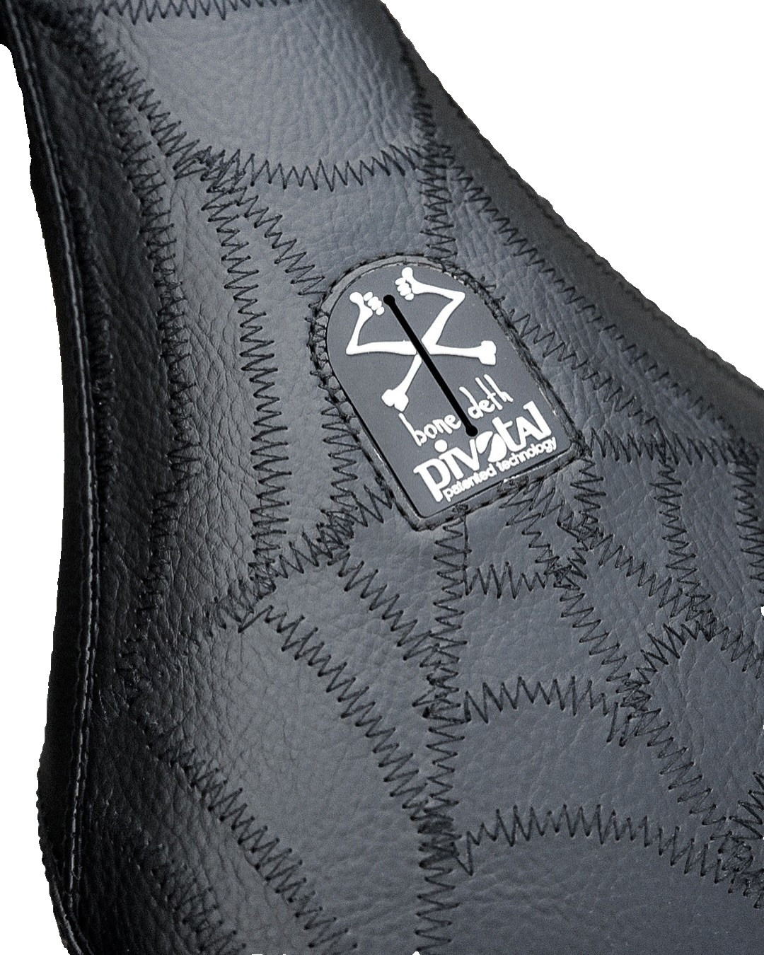 BONE DETH SPIDER MID PIVOTAL BMX BIKE SEAT SHADOW SUBROSA BLACK NEW