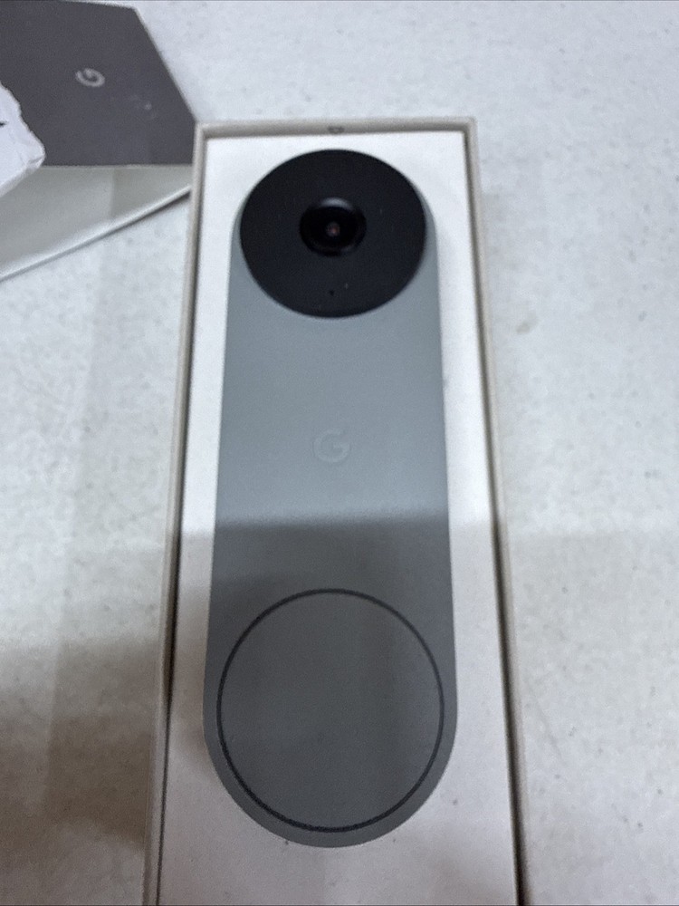 Google Nest Doorbell Smart 2K Wired 3rd Generation with Gemini Hazel