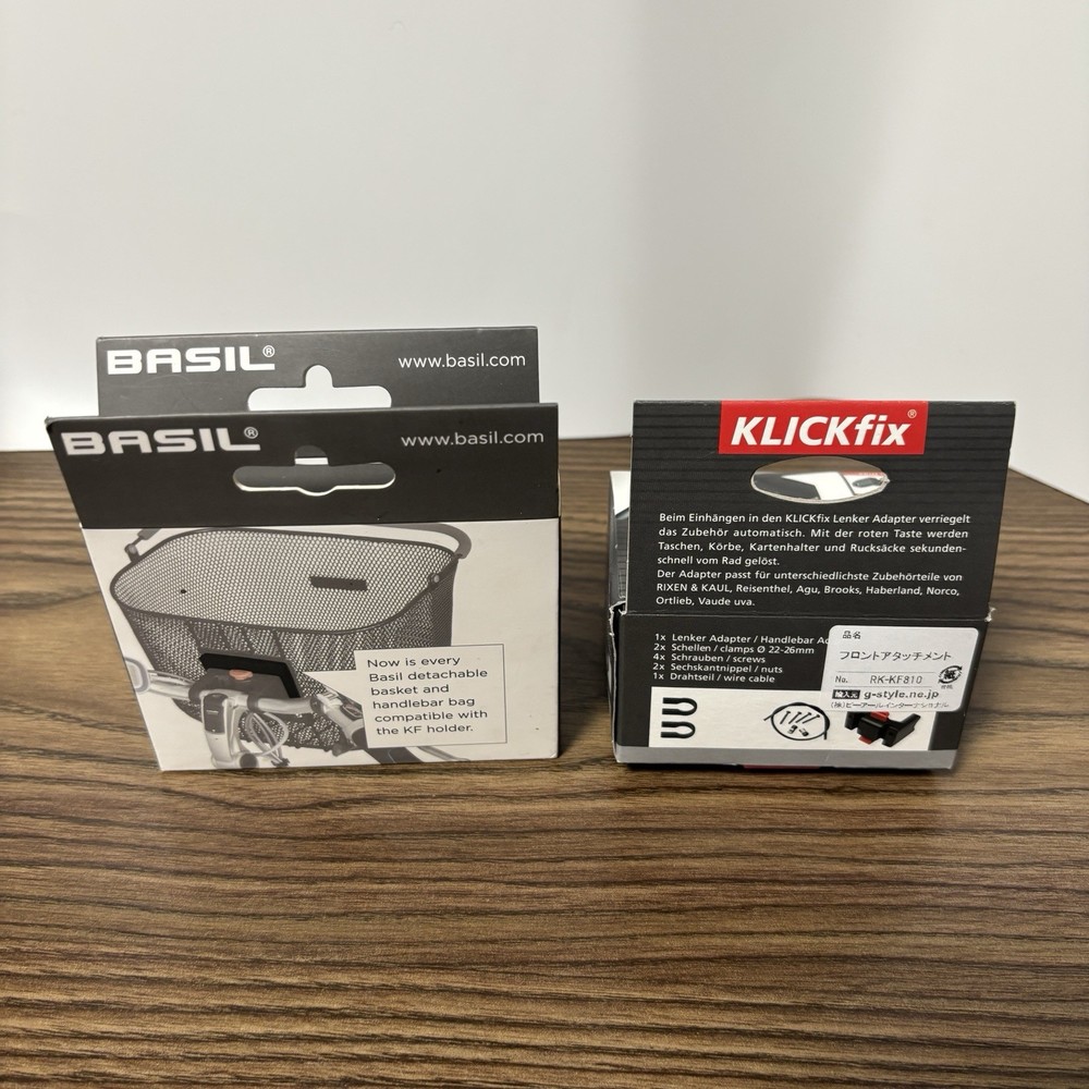 Basil KF Adapter Plate KlickFix Adapter Plate KlickFix Black