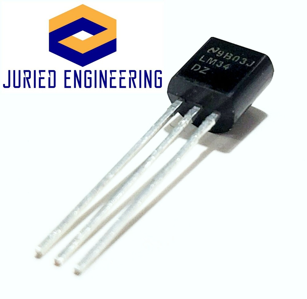 3PCS LM34DZ/NOPB LM34DZ Analog Output Temperature Sensor TO-92