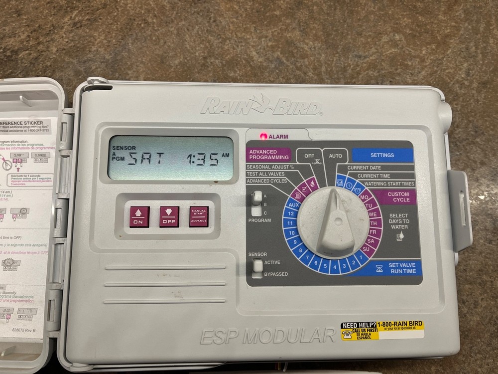 Rain Bird ESP-M ESP Modular 4 Station Sprinkler Irrigation Controller Timer