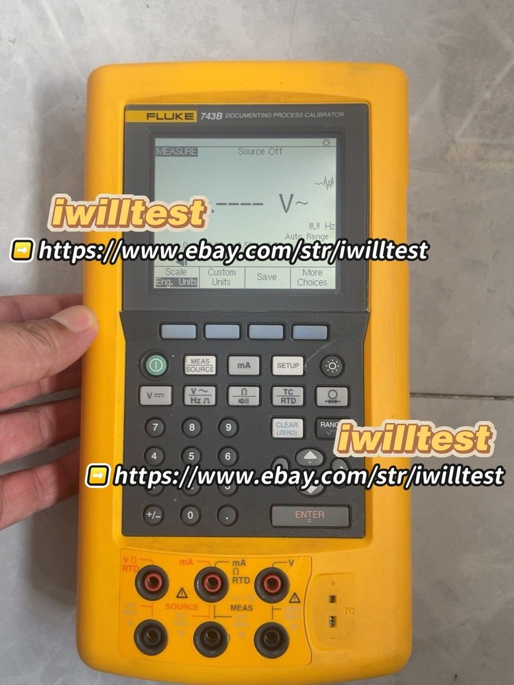 Fluke 743B Documenting Process Calibrator *IW