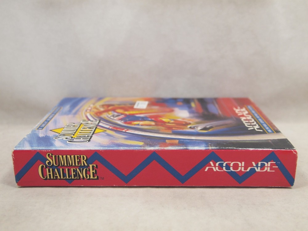 Summer Challenge (SEGA Genesis) Authentic CARDBOARD BOX ONLY