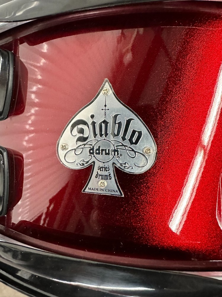 ddrum Drum Set 5-piece Kit Shell Pack Diablo Red/ Black