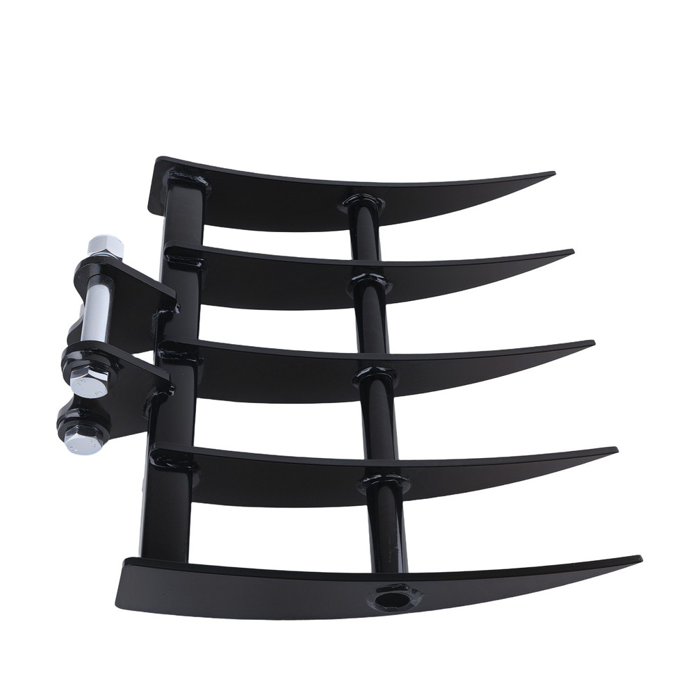 Digger Rake Attachments 19.3x20.5" Width for Mini Excavator Ground Leveling
