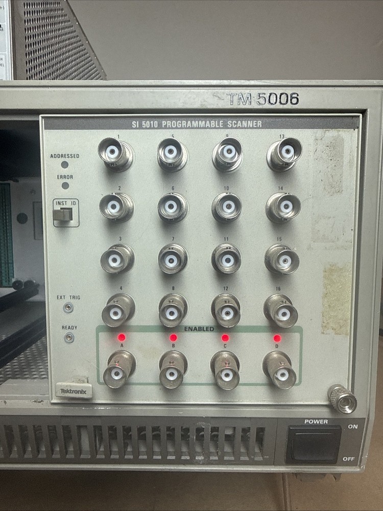 Tektronix Oscilloscope Plugin Module SI-5010 Programmable Scanner