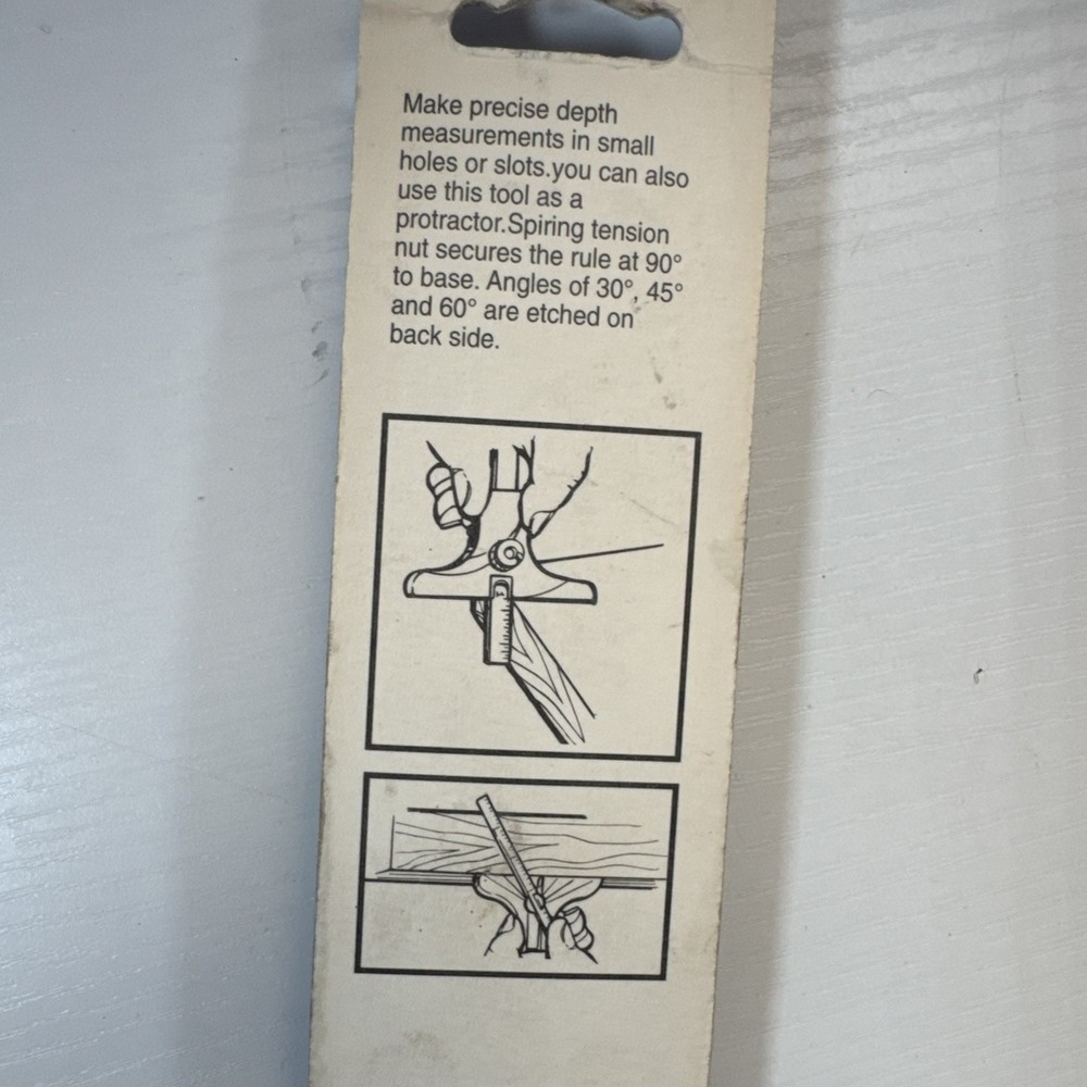 Skill Tech Depth/angle Finder NOS New Sealed.