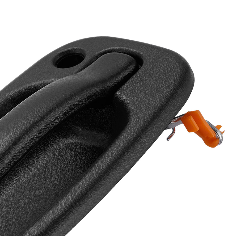 Door Handle Set For Chevy Silverado 1500 1999-2006 Texture Black Front Outer 2PC
