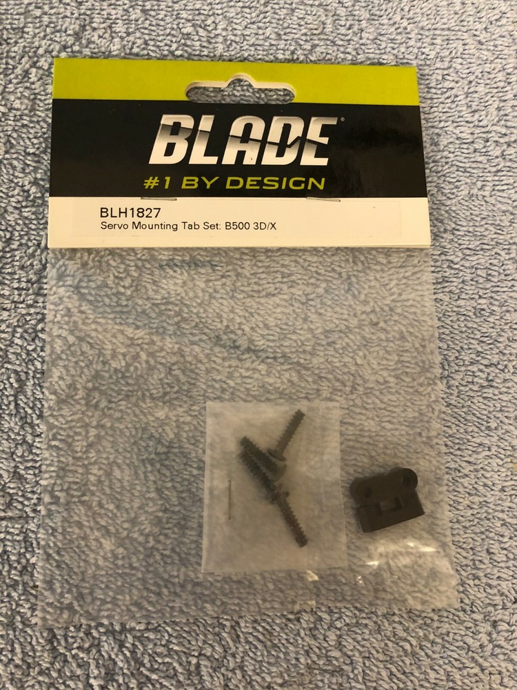 Blade 500 3D and 500X Servo Mounting Tab Set BLH1827