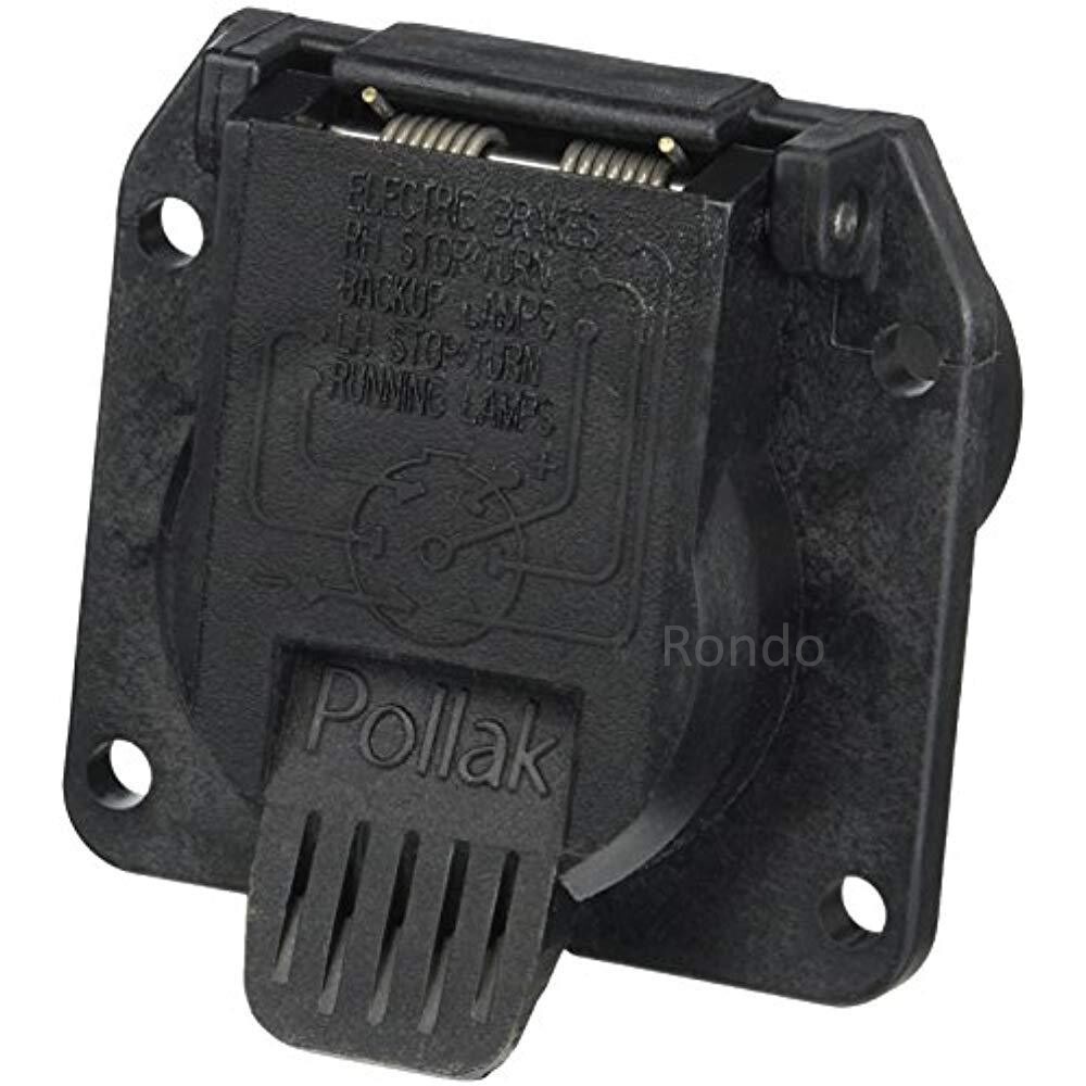 RAM Dodge replacement 7 way RV plug Vehicle side Light Plug Socket 7flat pin OEM