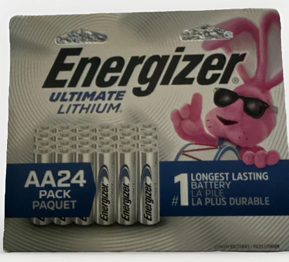 Energizer Ultimate Lithium AA Batteries - 24 Count