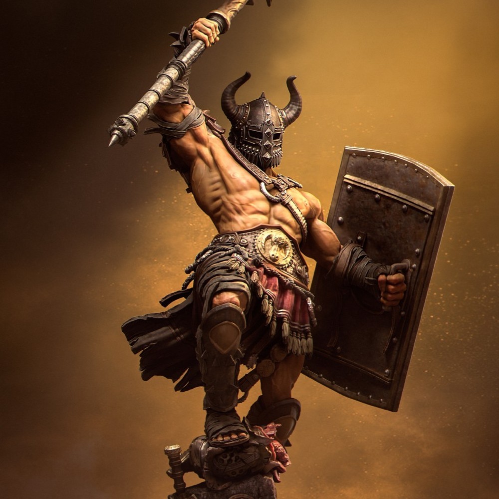 Gladiator Brute by Nerikson | Diorama | D&D | DnD | Print on Demand