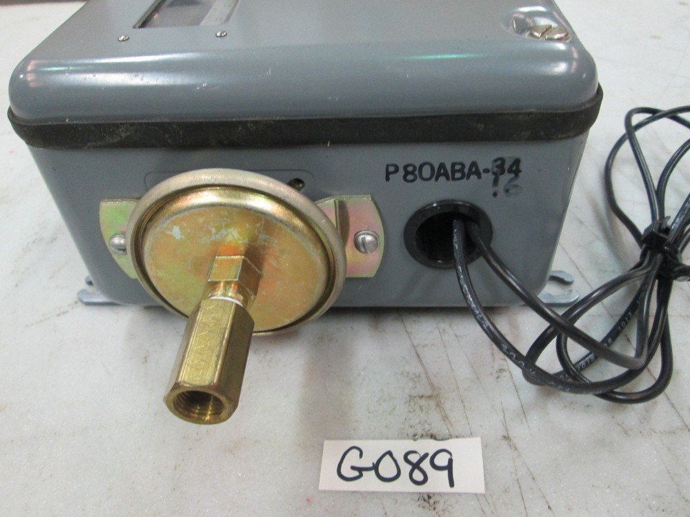 Penn Pressure Switch Controller P80ABA-34 24 VAC (New)