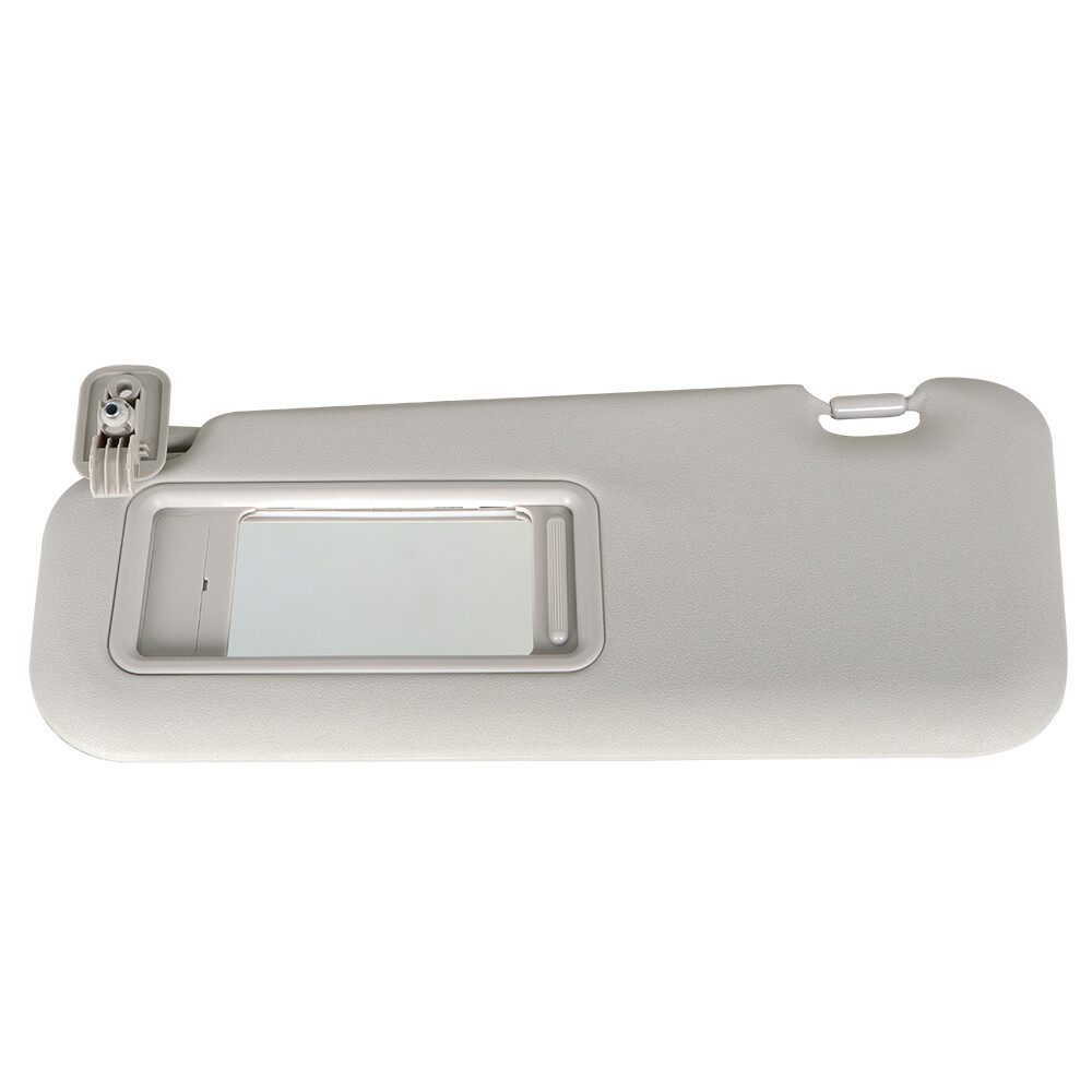 For 2010-2013 Mazda 3 Left Driver Side Sun Visor Grey W/ Mirror BBM2-69-320C-75