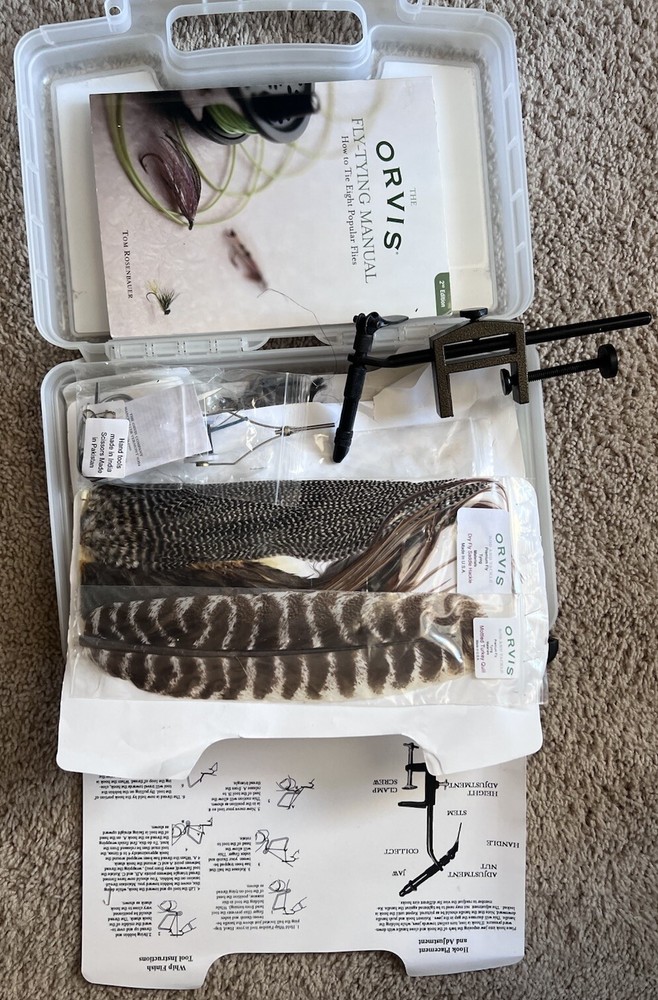 Orvis Rod And Tackle Silver Label Fly-tying Kit