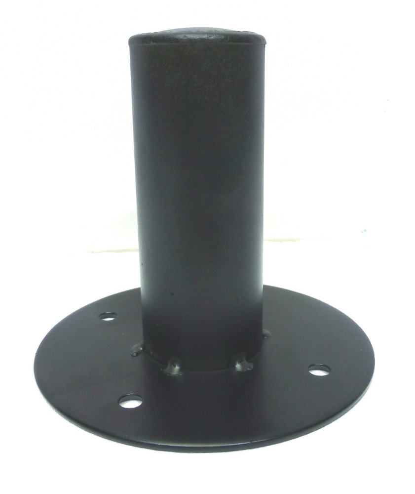 (2) Two Adjustable Tripod Speaker Stand with Mounting Internal Adapters(Top Hat)