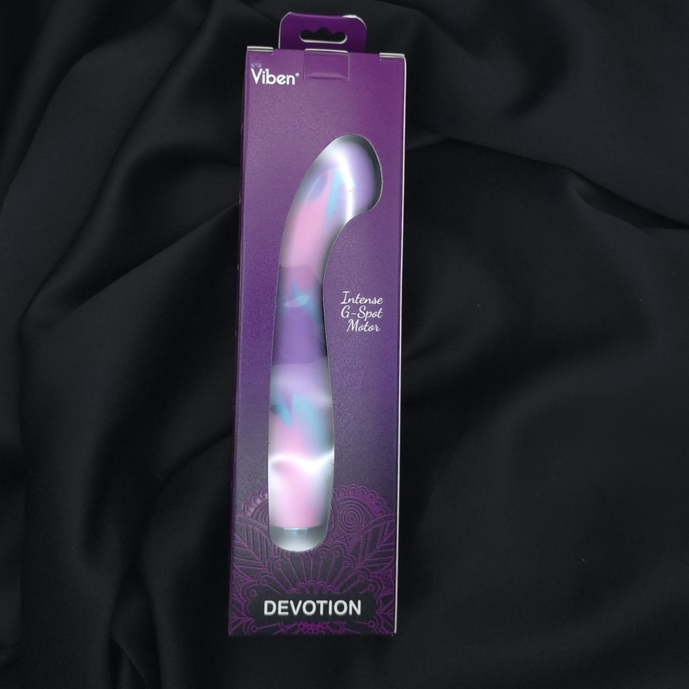 G Spot Vibrator Rechargeable Silicone Viben Devotion Waterproof
